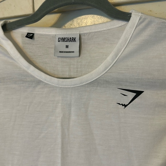 Gymshark Drop Arm Training tank White NWOT - Picture 8 of 10